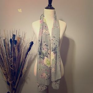 Floral scarf